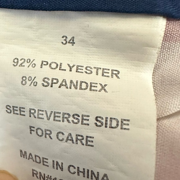 Brooklyn Cloth Red, White, Blue Men’s Flag Swim Board Shorts, 34 - Picture 11 of 12